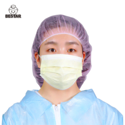 Masque protecteur non tissé jetable respirable d'ODM pour la protection BSH2152 de virus
