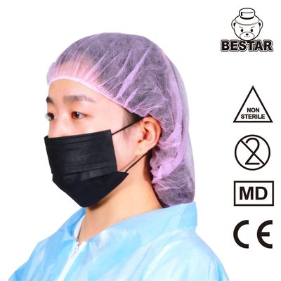 EN14683 type I espèces jetables de masque protecteur de 3 plis pour chirurgical médical 