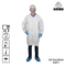 Veste jetable jetable médicale de film microporeux du manteau ISO13485 de laboratoire de la CE