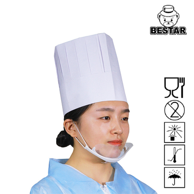 Restaurant de papier principal de approvisionnement blanc de Hat Cap For du chef EU2016