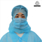 Balaclava jetable non-tissé Hood Catering Hats With Mask
