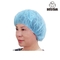Chapeaux de balai de chapeaux gonflants chirurgicaux jetables d'espèces pour l'hôpital et médical bleus