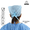 Chapeau de docteur Surgical Disposable Nonwoven de FDA avec des liens